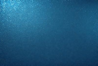 The primary subject of the image is a blue background with a few sparkling stars. The setting appears to be a dark, starry night, with the blue background providing a contrasting backdrop. The visual style of the image is a combination of a photo and digital art, creating a unique and captivating atmosphere. The colors and mood of the image are predominantly dark and moody, with the blue background and sparkling stars adding a touch of brightness and interest.