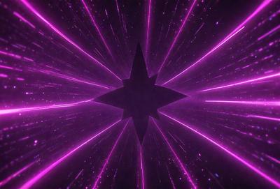 The primary subject of the image is a purple star, which is the main object, scene, or focus of the image. The setting or background features a purple star field, which adds to the overall atmosphere and visual style of the image. The colors and mood of the image are predominantly purple, creating a unique and captivating visual experience.