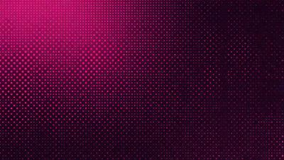 The primary subject of the image is a close-up of a pink background with a pattern of dots. The setting is a dark room, and the visual style appears to be a pattern or texture. The dominant colors are pink and purple, creating a warm and inviting atmosphere.