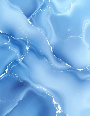 The primary subject of the image is a blue and white marble-like pattern. The setting is a blue and white marble-like surface, which could be a wall or a countertop. The visual style is a close-up of the marble-like pattern, showcasing its intricate details. The colors and mood of the image are predominantly blue and white, giving it a clean and elegant appearance.