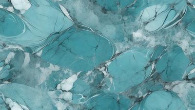 The primary subject of the image is a blue and white marble pattern. The setting is a blue and white marble wall, which serves as the background. The visual style is a close-up of the marble pattern, showcasing the intricate details of the design. The colors and mood of the image are predominantly blue and white, creating a sense of elegance and sophistication.