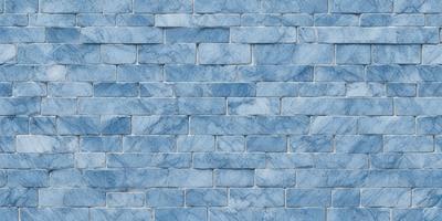 The primary subject of the image is a blue brick wall. The setting is a blue brick wall, and the visual style is a photo. The dominant colors are blue and white, creating a calm and serene atmosphere.