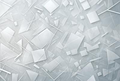 The primary subject of the image is a white, abstract art piece. The setting is a white background, which creates a clean and minimalist appearance. The visual style is a combination of digital art and illustration, giving the artwork a unique and contemporary feel. The dominant colors are white, which creates a sense of simplicity and purity. The overall atmosphere is one of creativity and artistic expression.