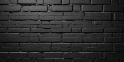 The primary subject of the image is a brick wall. The setting is a dark room, and the visual style is a black and white photo. The dominant colors are black and white, creating a moody atmosphere.