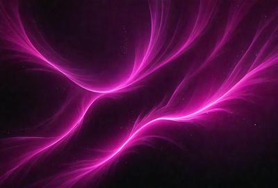 The primary subject of the image is a pink, swirling, and flowing pattern. The setting is a dark background, which contrasts with the vibrant pink color of the pattern. The visual style appears to be a digital art or illustration, as the pattern is intricate and detailed. The colors and mood of the image are predominantly pink, creating a sense of warmth and energy.