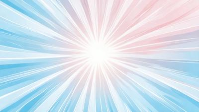The primary subject of the image is a bright, colorful, and vibrant light source, which appears to be a sun or a light bulb. The light source is surrounded by a blue and white background, creating a visually striking scene. The visual style of the image is a combination of digital art and illustration, with the light source being the main focus of the composition. The colors and mood of the image are predominantly blue and white, giving it a cool and calming atmosphere.
