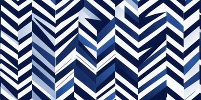 The primary subject of the image is a blue and white zigzag pattern. The setting is a blue and white background, which creates a visually appealing contrast with the pattern. The visual style is a digital art or illustration, as the zigzag pattern is created using a computer or digital tools. The dominant colors are blue and white, giving the image a clean and modern appearance.