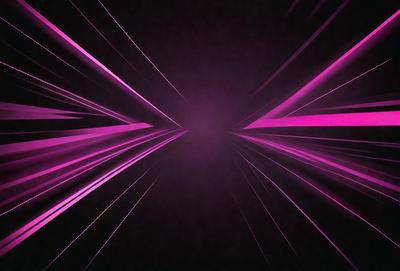 The primary subject of the image is a purple tunnel or a purple light. The setting is a dark background, which contrasts with the purple light. The visual style is a digital art or illustration, creating a futuristic and surreal atmosphere. The colors and mood are predominantly purple, giving the image a unique and striking appearance.