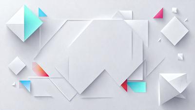 The primary subject of the image is a white paper with a geometric pattern on it. The paper is cut into triangles, creating a visually interesting and unique design. The setting is a white background, which provides a clean and minimalist appearance to the paper cutouts. The visual style is a combination of digital art and illustration, as the paper cutouts are carefully crafted and arranged to create a cohesive and aesthetically pleasing design. The colors and mood of the image are predominantly white, with the geometric pattern adding a touch of contrast and visual interest.
