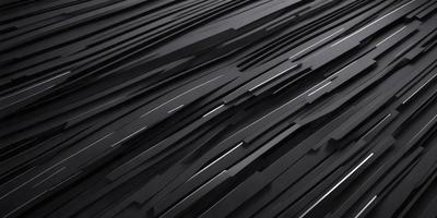 The primary subject of the image is a black and white pattern, which appears to be a digital art or illustration. The setting is a black background, and the visual style is a combination of digital art and black and white photography. The dominant colors are black and white, creating a moody and dramatic atmosphere.