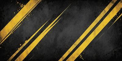 The primary subject of the image is a yellow and black striped pattern. The setting is a black and yellow background, which creates a visually striking contrast. The visual style is a combination of digital art and illustration, giving the image a unique and artistic appearance. The dominant colors are yellow and black, which evoke a sense of energy and movement.