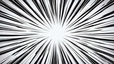 The primary subject of the image is a bright, white light source, which appears to be a sun or a light bulb. The light source is surrounded by a pattern of black and white stripes, creating a visually striking contrast. The setting is a black and white background, which further emphasizes the light source and its pattern. The visual style of the image is a combination of photo and digital art, as it captures the light source's brightness and the pattern's intricate details. The colors and mood of the image are predominantly black and white, with the light source emanating a warm and inviting glow.