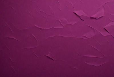The primary subject of the image is a purple wall with a pattern of peeling paint. The setting is a room with a purple background. The visual style is a close-up of the purple wall with peeling paint. The colors and mood of the image are predominantly purple, giving it a somewhat moody or dramatic atmosphere.