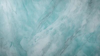 The primary subject of the image is a blue marble wall with a pattern of swirls and waves. The setting is a room with a blue marble floor, which complements the blue marble wall. The visual style is a close-up of the marble wall, showcasing its intricate pattern. The colors and mood of the image are predominantly blue, creating a serene and calming atmosphere.