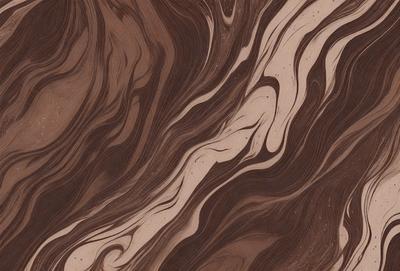 The image features a wooden surface with a swirling pattern, giving it a unique and intricate appearance. The primary subject is the wooden surface, which is the main focus of the image. The setting is a wooden table, and the visual style is a close-up of the wooden surface. The colors and mood of the image are predominantly brown, giving it a warm and natural feel.