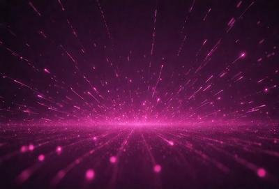 The primary subject of the image is a purple light, which appears to be a neon light or a light effect. The light is shining brightly, creating a visually striking scene. The setting is a dark background, which contrasts with the bright purple light. The visual style of the image is a close-up of the purple light, emphasizing its vibrant color and unique appearance. The colors and mood of the image are predominantly purple, creating a sense of depth and intensity.
