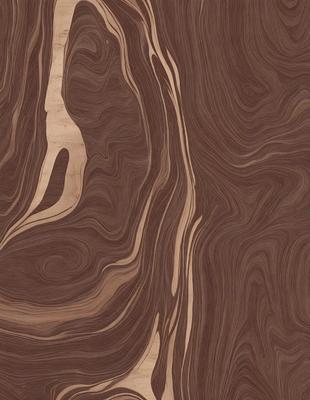 The primary subject of the image is a wooden surface with a unique and intricate pattern. The setting is a close-up view of the wooden surface, showcasing the details of the pattern. The visual style is a close-up of the wooden surface, which gives a sense of depth and texture. The colors and mood of the image are predominantly brown, giving it a warm and natural feel.