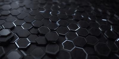 The primary subject of the image is a close-up of a black and white patterned surface, which appears to be a textured or patterned fabric. The setting is a dark room, and the visual style is a close-up of the patterned surface. The colors and mood of the image are predominantly black and white, creating a sense of depth and contrast.