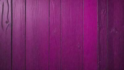 The primary subject of the image is a purple wooden wall. The setting is a room with a purple wall, and the visual style is a close-up of the wall. The dominant colors are purple and pink, creating a warm and inviting atmosphere.