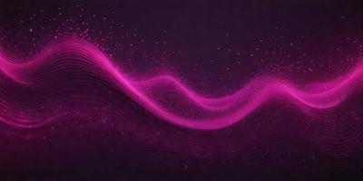 The primary subject of the image is a purple wave, which appears to be a digital art or illustration. The wave is set against a dark background, creating a striking contrast. The visual style of the image suggests that it is a creative and artistic representation of a wave, rather than a photo or a real-life scene. The dominant colors in the image are purple and black, giving the scene a moody and dramatic atmosphere.
