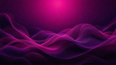 The primary subject of the image is a purple wave, which is the main object, scene, or focus of the image. The setting or background is a purple sky, and the visual style is digital art. The dominant colors and overall atmosphere are purple and pink, creating a vibrant and lively mood.