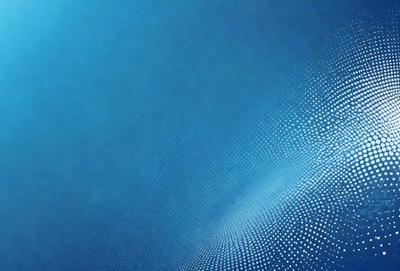 The primary subject of the image is a blue background with a pattern of white dots. The setting appears to be a space or an aquatic environment, as the blue background is reminiscent of the ocean. The visual style of the image is a combination of a photo and a digital art, as it features a blue background with white dots, which gives it a unique and artistic appearance. The colors and mood of the image are predominantly blue and serene, creating a calming and peaceful atmosphere.