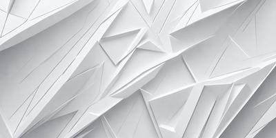 The primary subject of the image is a white paper with a geometric pattern. The paper is folded into a three-dimensional structure, creating a visually interesting and unique design. The setting is a white background, which highlights the paper's intricate pattern. The visual style is a combination of digital art and illustration, as the paper's structure is created through a digital process. The colors and mood of the image are predominantly white, giving it a clean and minimalist appearance.