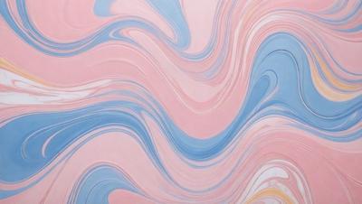 The primary subject of the image is a swirling, colorful pattern that resembles a painting or a digital artwork. The setting is a pink and blue background, which adds to the vibrant and lively atmosphere of the scene. The visual style appears to be a combination of photo and digital art, creating a unique and eye-catching design. The colors and mood of the image are predominantly pink and blue, with a sense of movement and energy conveyed through the swirling pattern.