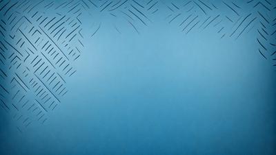 The primary subject of the image is a blue background with a patterned texture. The setting is a blue sky, and the visual style is a digital art or illustration. The dominant colors are blue and white, creating a calm and serene atmosphere.