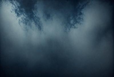 The primary subject of the image is a cloudy sky. The setting is a dark, cloudy night with a few trees visible in the background. The visual style is a photo, capturing the beauty of the cloudy sky. The colors and mood of the image are dark and moody, creating a sense of mystery and tranquility.