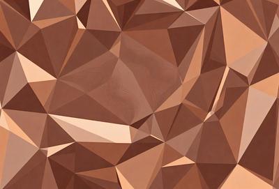 The primary subject of the image is a close-up of a wooden surface with a brown color. The setting is a room with a brown wall, and the visual style appears to be a combination of a photo and a digital art or illustration. The colors and mood of the image are warm and earthy, with a focus on the wooden texture and the brown hues.