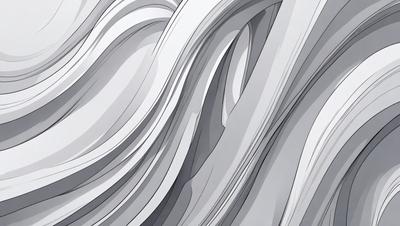 The primary subject of the image is a large, curved, and wavy structure made of paper. The setting is a white background, which provides a clean and minimalist appearance. The visual style is a combination of digital art and illustration, as the paper structure appears to be digitally created and manipulated. The colors and mood of the image are predominantly white, giving it a clean and modern feel.