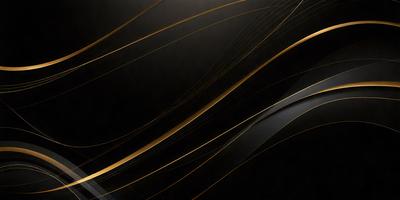 The primary subject of the image is a pattern of gold and yellow lines. The setting is a dark background, which contrasts with the bright colors of the lines. The visual style appears to be a digital art or illustration, as the lines are smooth and well-defined. The colors and mood of the image are warm and inviting, with the gold and yellow hues creating a sense of warmth and energy.
