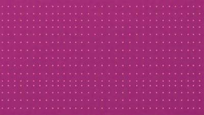 The primary subject of the image is a pattern of dots on a purple background. The setting is a large, empty space with no visible objects or backdrop. The visual style appears to be a digital art or illustration, as the dots are evenly spaced and the background is a solid color. The colors and mood of the image are predominantly purple, creating a calm and serene atmosphere.