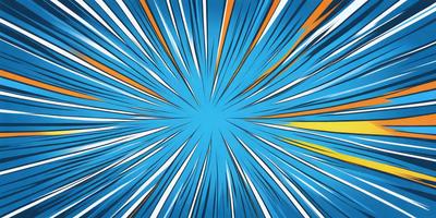 The primary subject of the image is a blue and yellow explosion, which appears to be a digital art or illustration. The setting is a blue background, and the visual style gives the impression of a bright and vibrant explosion. The dominant colors are blue and yellow, creating a lively and energetic atmosphere.