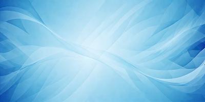The primary subject of the image is a blue background with a white, flowing design. The setting is a blue sky, and the visual style is a digital art or illustration. The dominant colors are blue and white, creating a calm and serene atmosphere.