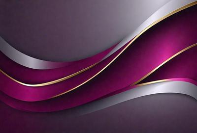 The primary subject of the image is a purple and gold design, which appears to be a pattern or a decorative element. The setting is a dark background, which contrasts with the vibrant colors of the design. The visual style of the image is a combination of digital art and illustration, creating a unique and eye-catching appearance. The dominant colors in the image are purple and gold, giving the design a luxurious and elegant feel.