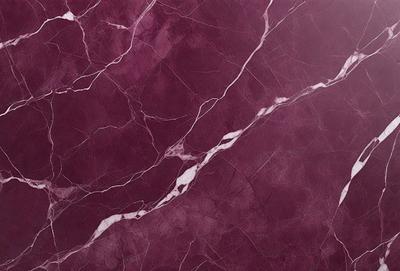 The primary subject of the image is a marble wall with a purple hue. The setting is a room with a purple marble wall, which serves as the background. The visual style is a close-up of the marble wall, showcasing its texture and color. The colors and mood of the image are predominantly purple, creating a calm and elegant atmosphere.