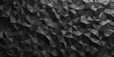 The primary subject of the image is a black and white geometric pattern. The setting is a black background, and the visual style appears to be a digital art or illustration. The dominant colors are black and white, creating a bold and striking pattern. The overall atmosphere of the image is modern and artistic.