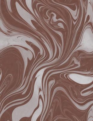 The image features a brown and white patterned surface, which appears to be a marbled or textured material. The primary subject of the image is the intricate design of the pattern, which creates a visually appealing and unique appearance. The setting or background of the image is the surface itself, which is the main focus of the image. The visual style of the image is a combination of artistic elements, such as the pattern and the color scheme, which creates a distinct and eye-catching appearance. The colors and mood of the image are predominantly brown and white, with a sense of depth and complexity in the pattern design.