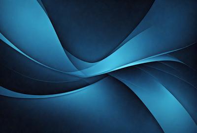 The primary subject of the image is a blue and white swirl pattern. The setting is a dark blue background, which creates a contrasting effect with the swirl pattern. The visual style appears to be a digital art or illustration, as the swirl pattern is intricately detailed and the colors are vibrant. The overall atmosphere of the image is dynamic and visually appealing.