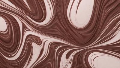 The primary subject of the image is a close-up of a marbled surface, which appears to be a patterned wallpaper or a textured material. The setting is indoors, with the surface being the main focus of the image. The visual style is a close-up, which emphasizes the intricate details of the marbled surface. The colors and mood of the image are predominantly brown and earthy tones, giving it a natural and organic feel.
