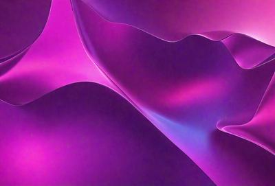 The primary subject of the image is a purple, pink, and blue swirl pattern. The setting is a purple background, and the visual style appears to be a digital art or illustration. The dominant colors in the image are purple, pink, and blue, creating a vibrant and lively atmosphere.