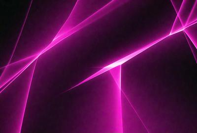 The primary subject of the image is a pink light, which appears to be a neon light or a light effect. The setting is a dark room, and the visual style is a digital art or illustration. The dominant colors in the image are pink and purple, creating a warm and inviting atmosphere.