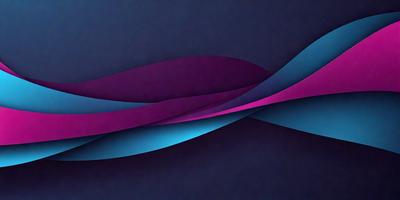 The primary subject of the image is a purple and blue swirl pattern. The setting is a dark blue background, which creates a striking contrast with the swirl pattern. The visual style is a digital art or illustration, as the swirl pattern appears to be a design element. The colors and mood of the image are predominantly purple and blue, giving it a calm and soothing atmosphere.
