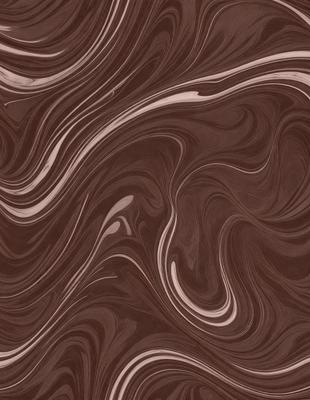 The primary subject of the image is a brown and white patterned surface, which appears to be a marbled or textured material. The setting is a close-up view of the pattern, showcasing the intricate details of the design. The visual style is a combination of a photo and a digital art, as the image has a slightly blurred appearance, giving it a unique and artistic look. The colors and mood of the image are predominantly brown and white, creating a sense of depth and complexity in the pattern.
