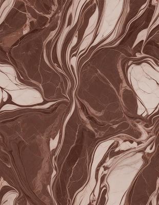 The primary subject of the image is a close-up of a marbled stone surface. The setting is a natural environment, with the stone surface being the main focus of the image. The visual style is a close-up, which emphasizes the intricate details of the marbled stone. The colors and mood of the image are predominantly earthy tones, giving it a natural and organic feel.