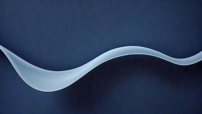The primary subject of the image is a blue and white vibrant wave. The wave is the main focus of the image, and it is set against a dark blue background. The visual style of the image is a combination of photo and digital art, creating a unique and eye-catching design. The colors and mood of the image are energetic and dynamic, with the blue and white wave representing a sense of movement and freedom.