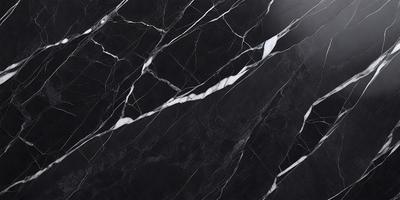The primary subject of the image is a black and white marble tile. The setting is a dark room, and the visual style is a close-up of the tile. The colors and mood of the image are predominantly dark, with the black and white marble tile being the main focus.
