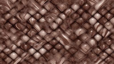 The primary subject of the image is a close-up of a brown leather material, possibly a piece of leather or a leather-like fabric. The setting is a brown background, which complements the brown leather material. The visual style appears to be a close-up of the leather material, showcasing its texture and details. The colors and mood of the image are predominantly brown, giving it a warm and natural atmosphere.
